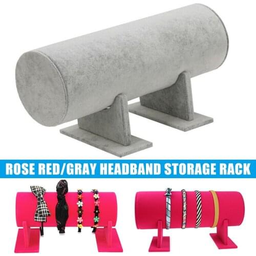 Jewelry Display Stand Headband Holder Hairband Showcase Headpieces Organizer Decorative Chains Storage d88