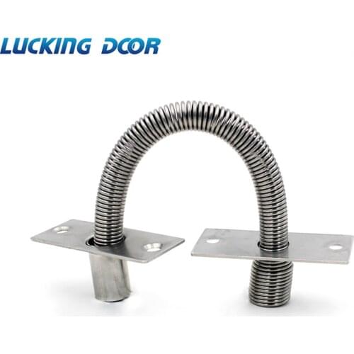 Guard wire pipe of access control wire crossing device Metal exposed wire spring Door Loop Electric Exposed Mounting protection