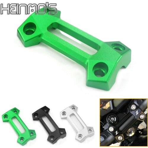 For Kawasaki Z800 Z 800 2013-2016 Handlebar Handle Bar Top Cover Clamp Mount For KAWASAKI Z250 12-13 Z300 14-16 Z750 04-11 Moto