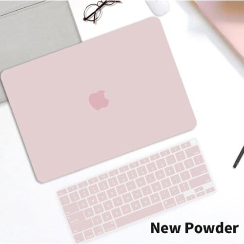 Hard Shell Matte Laptop Case For Macbook Pro Air M1 13 A2159 A2289 A2338 Air 13 inch A2337 A2179 A1932 A1466 With Keyboard Cover