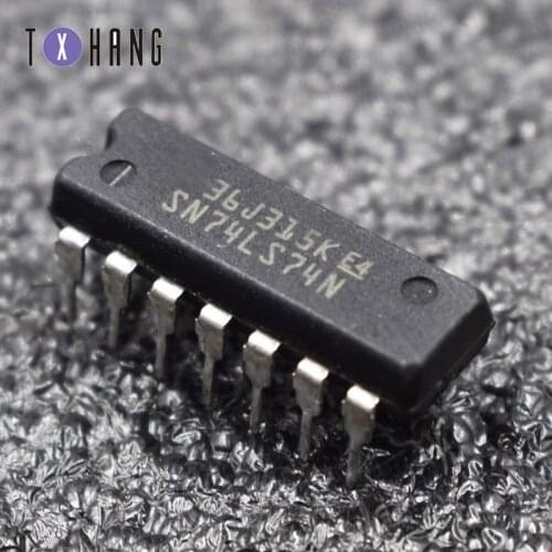 10 PCS SN74LS74N SN74LS74 74LS74 DIP-14 IC NEW Good Quality