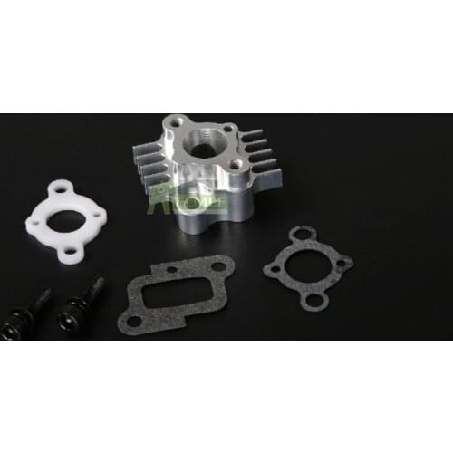 CNC Aluminum Billet Intake Manifold for 32cc/36cc/45c Engine Zenoah Cy for 1/5 HPI ROVAN KM BAJA 5B 5T Losi 5ive-T