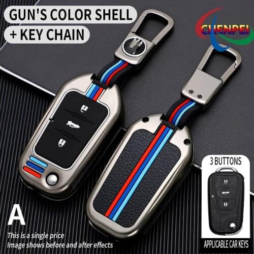 Zinc Alloy Car Key Case Cover Key Bag Shell Protector For MG MG3 MG5 MG6 MG7 GT GS Car Interior Accessories