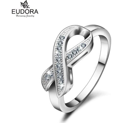 Eudora White Rings