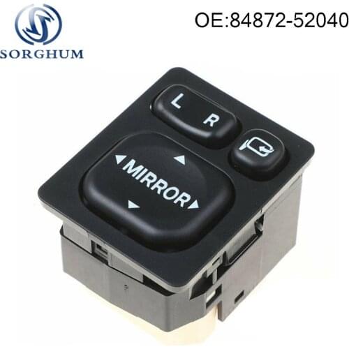 Power Folding Rear View Power Mirror Switch 84872-52040 8487252040 For Toyota Scion Lexus