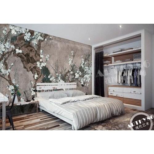 3D wallpaper custom wall murals wallpaper tree mural Ou after old branches background wall painting 3d wallpaper for living room