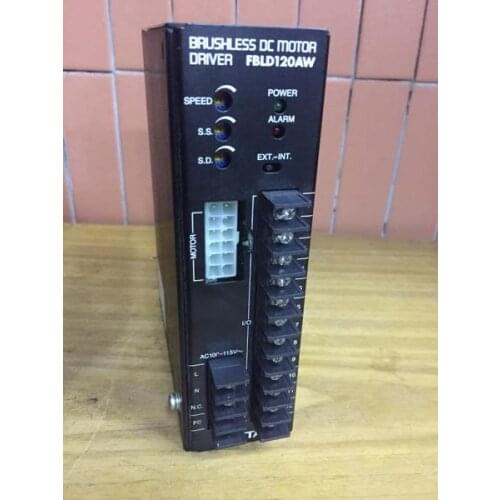 FBLD120AW stepper driver , used in good condition . 80% appearance new , good working , free shipping