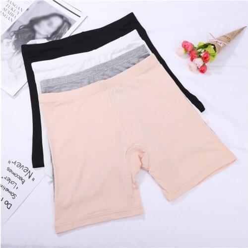 Women Safety Shorts Pants Seamless Panties Girls Slimming Underwear Plus Size Safety Shorts