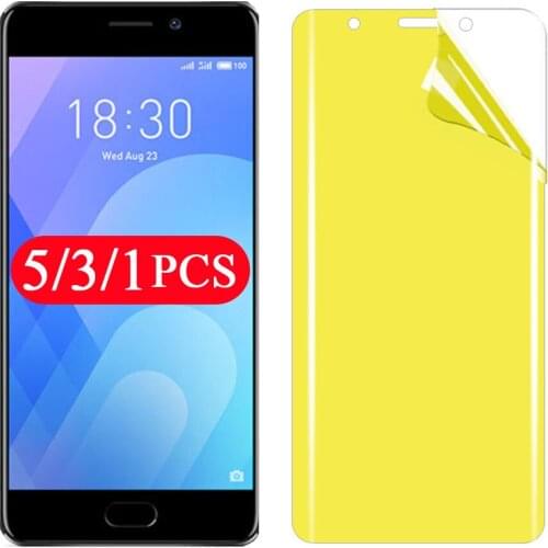 5/3/1Pcs soft full cover for meizu 16 16th plus 16s pro 16x 16xs hydrogel film Not Glass screen protector protective phone film