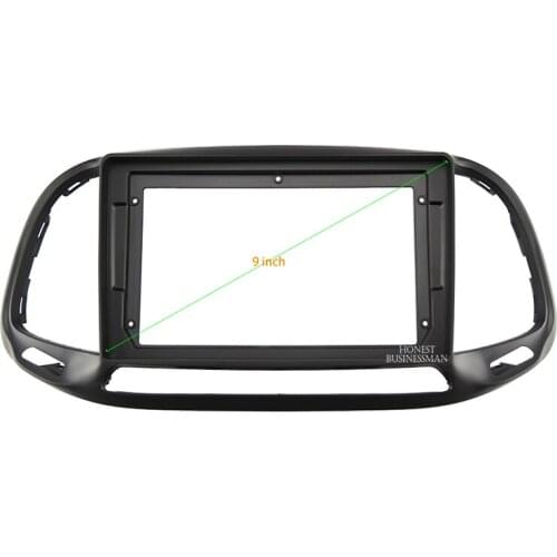 9 INCH Car Audio Frame GPS Navigation Fascia Panel Car dvd Plastic Frame Fascia is suitable for FIAT DOBLO 2015