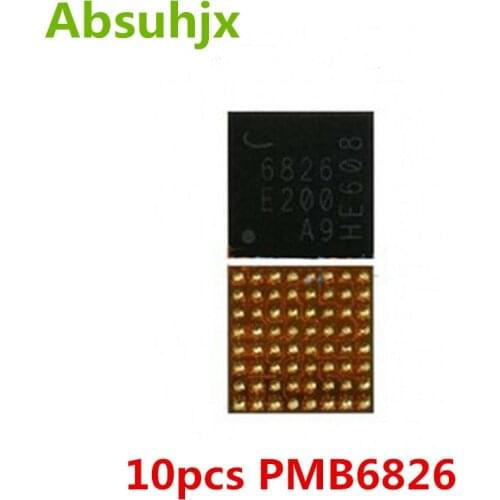 Absuhjx 10pcs PMB6826 6826 for iphone 7 & 7 plus Baseband PMIC Power IC Chip Intel BBPMU_RF