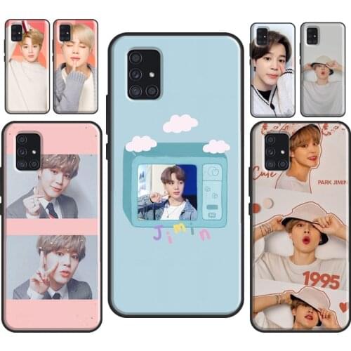 Cute park jimin Kpop Case For Samsung A21S A20e A12 A32 A42 A52 A72 A10 A30 A40 A50 A70 A31 A41 A51 A71 Coque