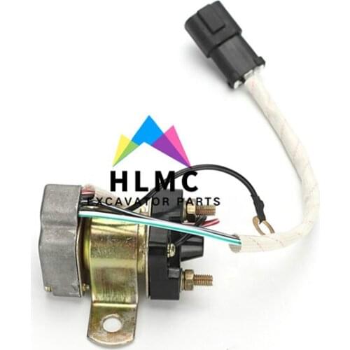 Excavator electric parts PC200-7 PC220-7 Starter Relay 600-815-8941 600-815-2170 600-815-8940