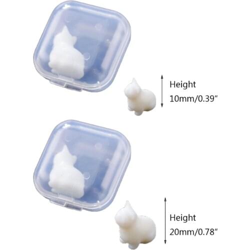 Diy Resin Sealed Filling Crystal Epoxy Micro-landscape Sitting and Standing Cat Accessories Ornaments Cat Model Material