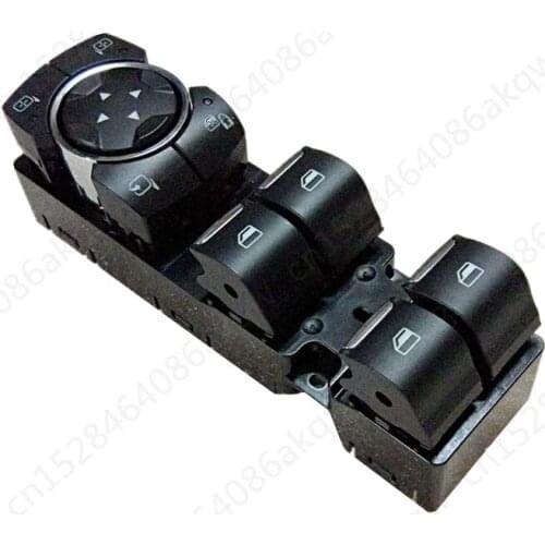 Main drive glass lift switch assembly 2015Fo rdT aur us- Left front door glass lift main switch assembly Door and window switch