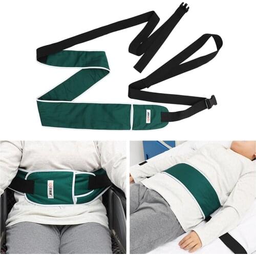 Personal Bed Restraint Strap Anti-Fall Waist Belt Bed Limb Holder for Patient