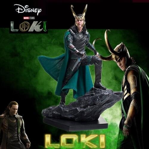 2021 1/10 25cm Disney TV Drama Marvel Loki Thor Avengers Model Collection Action Figures Collectible Figurines Toys for Children