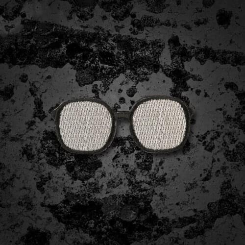 Come On A Pair Glasses Embroidery Patches Summer Travel Funny Sunglasses For Clothing Bag Vest DIY Applique Velcro Creative