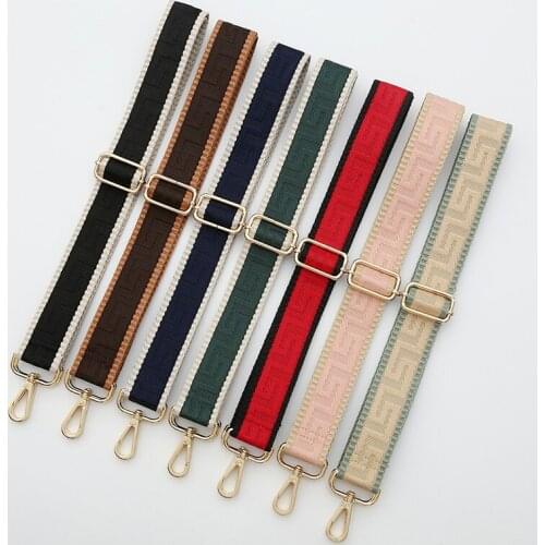 O bag DIY Bag Strap for Women Shoulder Bag Hanger Colored Belt Bag Accessories Adjustable Solid Color Handbag Strap Chain Decora