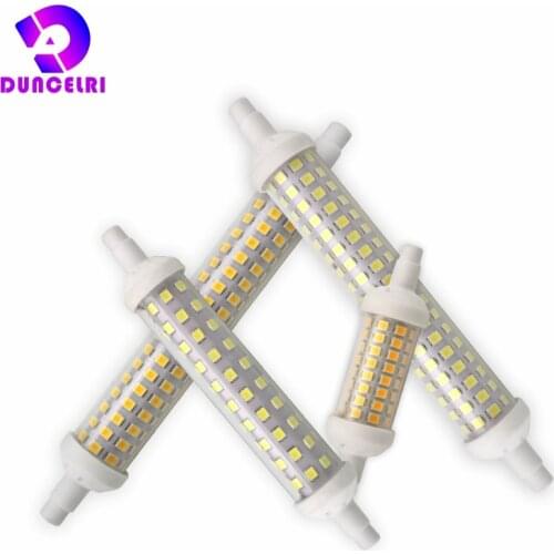 R7S LED 78mm 118mm 135mm 6w 9w 12w r7s Light Bulb SMD 2835 Lampada LED Lamp 220V corn light Replace 30W 50W 100W Halogen Light
