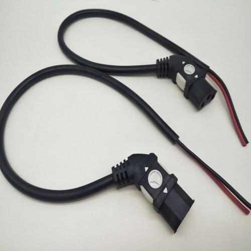 A675 Electric Bicycle Tricycle Power Line Charging Plug1.5MM*50CM Battery Charging Three-Pin Socket Plug And Cable