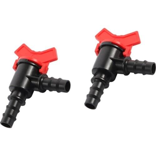 L-Shaped Control Valve Water Connector Suitable for 16mm Pipe Hose Garden Watering Hoses 90 Degree Waterstop Switch