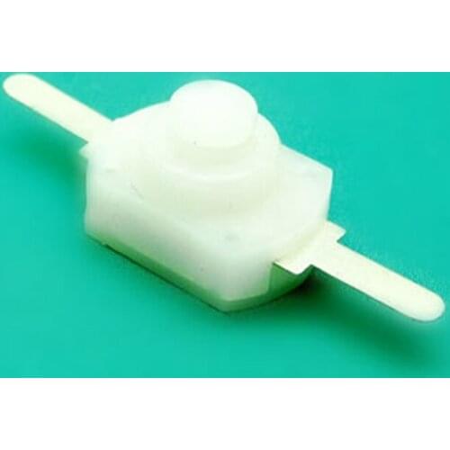 10pcs on and off key switch Flashlight switch 2 feet button switch height 7.8mm