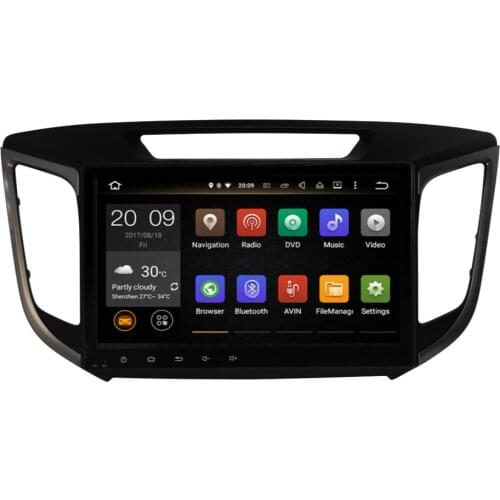 Octa Core Android 10.0 Car GPS Navigation For Hyundai Creta IX25 2014-2016 Car Radio Player Head Unit Support Backup Camera