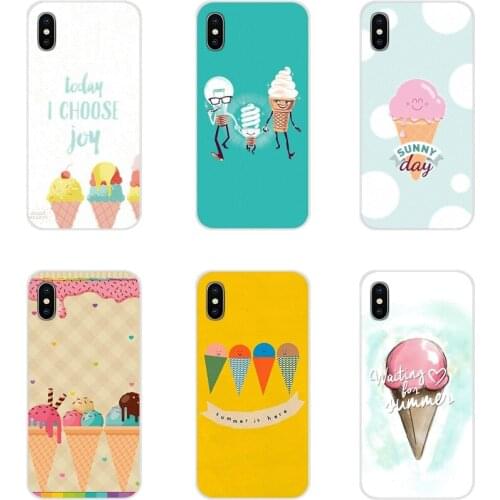 For Samsung A10 A30 A40 A50 A60 A70 Galaxy S2 Note 2 3 Grand Core Prime enjoy summer icecream Accessories Phone Cases Covers