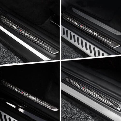 For BMW X5 X6 E70 E71 E84 E90 F10 F15 F16 F20 F30 F32 F34 F25 F26 Car Styling Door Welcome pedal Threshold Bar cover trim strips
