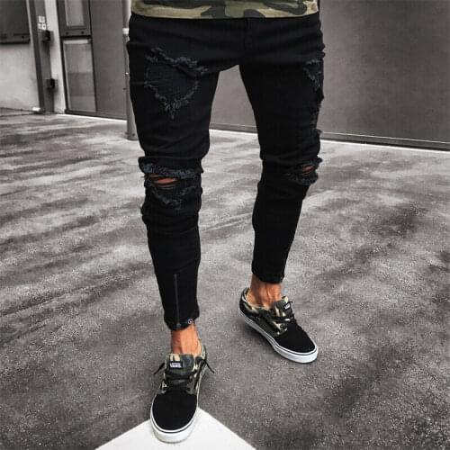 Douhoow Men's Skinny Jeans