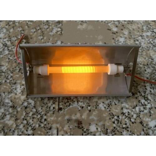 1pc radiant heater electric bathroom oven drying office interior accessories infrared quartz baking oven aluminum reflector