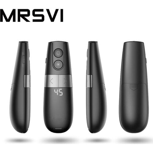 H101 Practical Spotlight Magnifier Digital wireless Presenter Pen Pointer PPT PowerPointer Wireless Presenter Remote Clicker