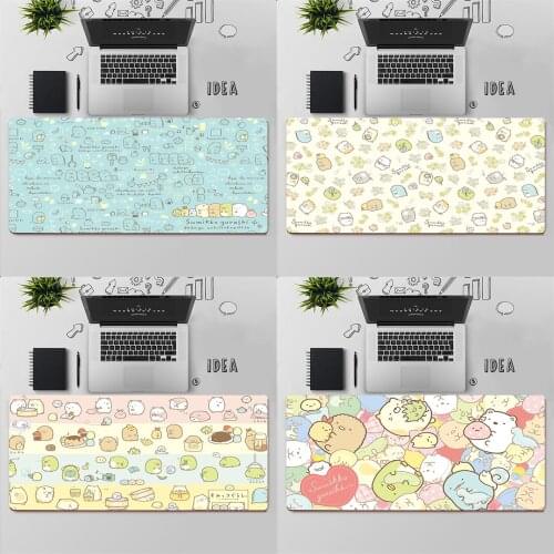 Gaming Mouse Pad Large Mouse Pad PC Gamer Computer Mouse Mat Big Mousepad Keyboard Desk Mat Cute Sumikkogurashi XXL Mause Pad