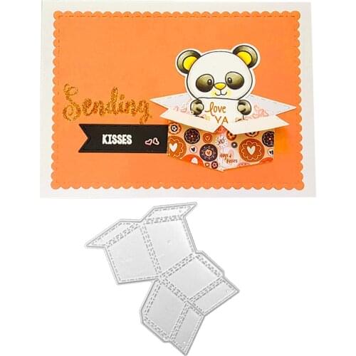 Julyarts Box Metal Dies for Card Making Dies Scrapbooking Soldes Stencil DIY Scrapbook Paper Photo Craft Template Dies