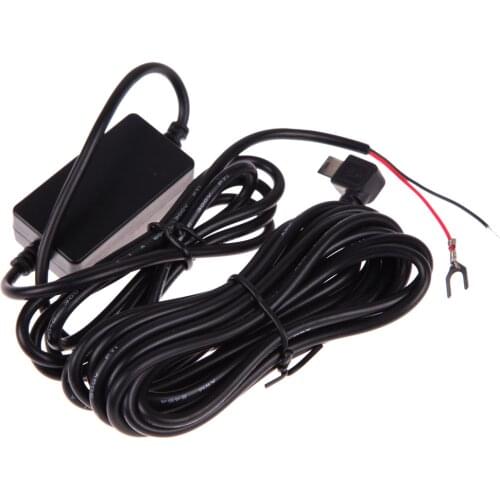 Dash Cam Hard Wire Kit for Car DVR Camera Vedio Recorder with Mini Port for WiFi HDR G sensor Cyclic Recording GPS Supporting