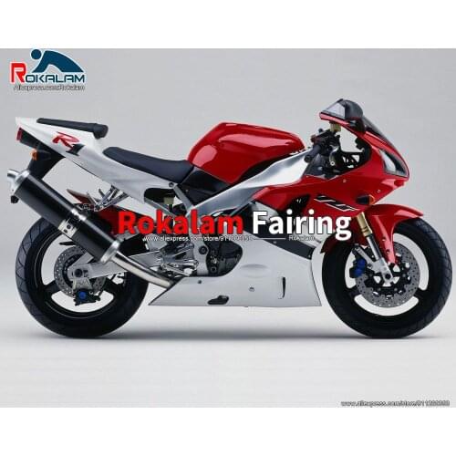 For Yamaha YZF1000 R1 1998 1999 YZF 1000 98 99 Red White Black Motorcycle Fairing Kit (Injection Molding)