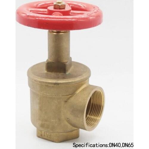 Brass fire hose valves for fire hydrant fire hose angle valve fire sprinkler stop valve Angle internal external thread