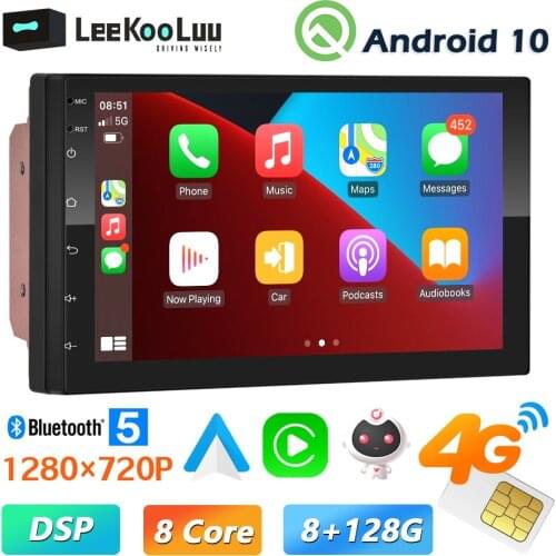 LeeKooLuu Car radio 2 din Android GPS Navigation Autoradio Bluetooth WIFI MirrorLink Stereo 7" Inch 2Din Car Multimedia Player