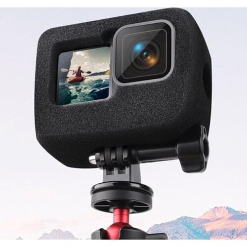 2021 New Noise Reduction Sponge Foam Case Cover Housing For Go pro Hero 9 Action Camera