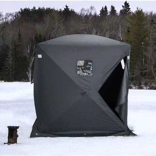 Supply fishing tent outdoor cold and warm ice fishing house winter camping supplies quickly open tent