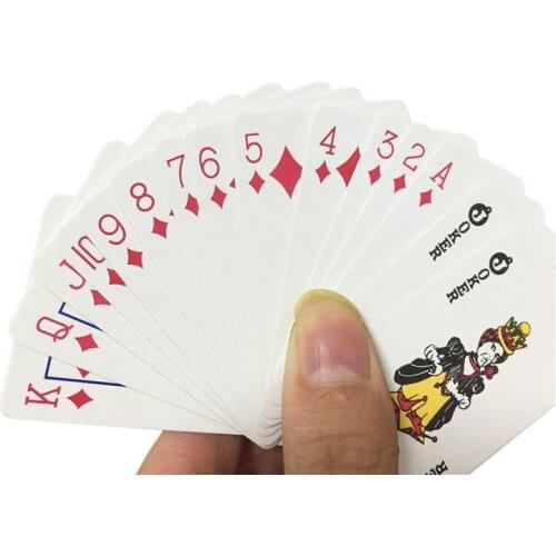 Portable Mini Playing Card Texas Hold'em Board Game Poker Climbing Travel Toy Travel Accessories