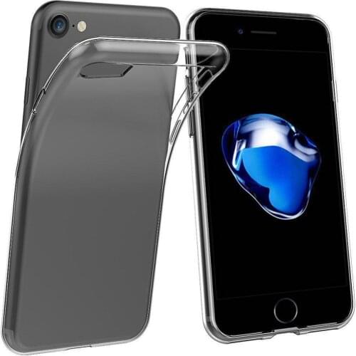 Transparent Clear Soft Silicone Case Skin Cover for iPhone SE 5 5S 6 6S 7 Plus
