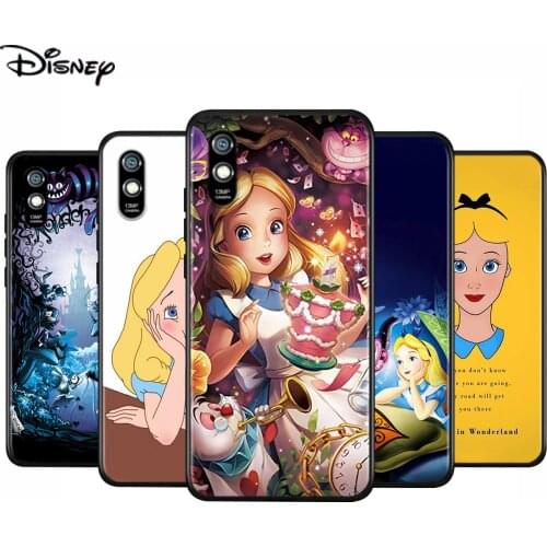 Silicone Cover Princess Alice Disney For Xiaomi Redmi 9 9T 9C 8 7 6 Pro 9AT 9A 8A 7A 6A S2 5 5A 4X GO Phone Case