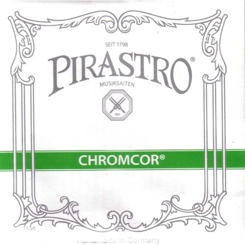 Pirastro Chromcor Strings for Viola, Medium - Set with Removable A Ball End