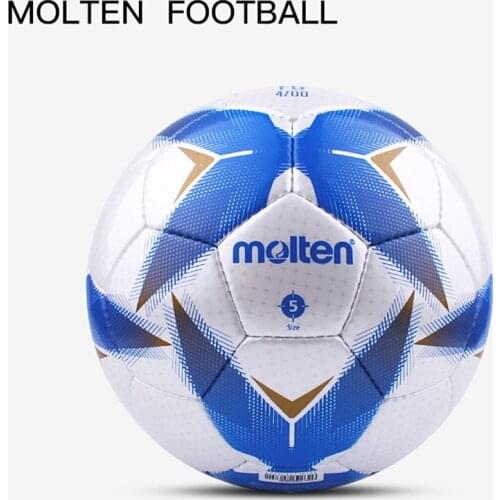 High quality MOLTEN Size 5 Football PU F5G4700 hand stitched ball resistant to Goal Team Match Training Balls League futbol