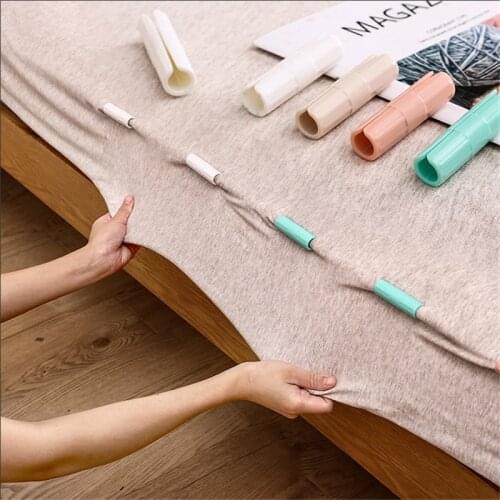 10pcs Mat Quilt Cover Sheet Anti-running Clip Bed Sheet Fixing Clip Non-slip Fixing Device Seamless Anti-running Wholesale