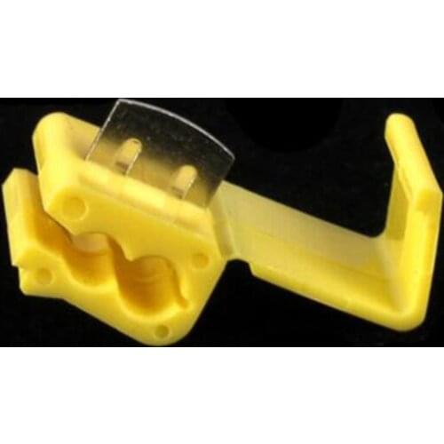 10PCS Lock Electric Wire Cable Connectors Quick Splice Terminals Crimp Non Destructive Without Breaking Line