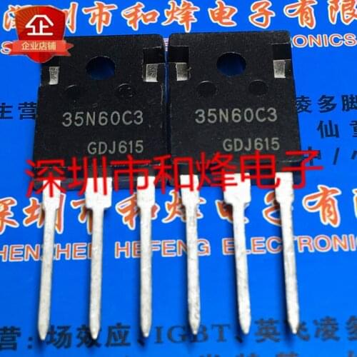 5PCS 35N60C3 SPW35N60C3 TO-247 650V 34.6A 100% New&original