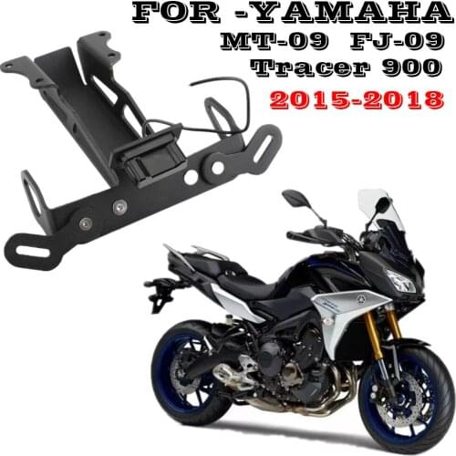 Artudarech For YAMAHA FJ-09 / MT-09 Tracer 2015 2016 2017 2018 Rear License Plate Holder Bracket Motorcycle Accessories Parts